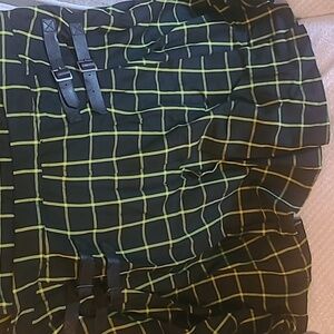 Hot Topic Pleated Overall Skirt